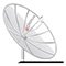 Antena Parabólica Cromus 1,50 + Recepitor Elsys Digital/Analógico + LNB Monoponto