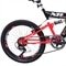 Bicicleta Juvenil Track Bikes XR20 Aro20, 6 Marchas, Preto/Laranja Neon