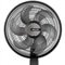 Ventilador de Mesa 40cm Mallory Olimpo TS | 3 Velocidades, Preto/Grafite, 110V