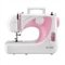 Máquina de Costura Elgin JX2040 | Portátil Futura 10 Pontos Branco/Rosa, 110V