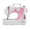 Máquina de Costura Elgin JX2040 | Futura Portátil 10 Pontos Branco/Rosa, 220V