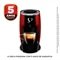 Cafeteira Espresso TRES 3 Corações Touch Automática Vermelho, 110V