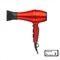 Secador de Cabelo Taiff Style, 2 Velocidades, 3 Temperaturas, Cabo de 1,8m, 2000W, Vermelho, 220V