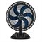 Ventilador de Mesa Arno VB50 Extreme Force Breeze 50cm 3 Velocidades Preto, 110V