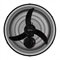 Ventilador de Parede Ventisol 50cm New | Controle de Velocidades, 3 Pás, Preto, 110V