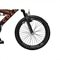 Bicicleta Infantil Colli GPS Aro 20 | Quadro Dupla Suspensão, Tamanho 14, Freio V-Break, Preto/Laranja