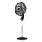 Ventilador de Coluna Mallory Max Control 40cm - 3 Velocidades, 15 Pás, com Controle Remoto, Preto/Grafite 110V