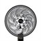 Ventilador de Coluna Mallory Max Control 40cm - 3 Velocidades, 15 Pás, com Controle Remoto, Preto/Grafite 110V