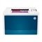 Impressora HP Laser Pro 4203DW | Laser, Colorida, Wi-Fi, USB, Branco/Azul, 110V