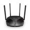 Roteador Wireless Mercusys AX1800 MR70X | 1775mbps, Dualband, 3 Portas LAN, 4 Antenas, Preto