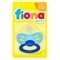 Chupeta Fiona de Silicone Clássica Baby Tamanho 2 Azul