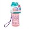 Copo Lolly Zoo com Canudo 330ml Rosa