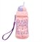 Copo Lolly Zoo com Canudo 330ml Rosa