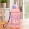 Copo Lolly Zoo com Canudo 330ml Rosa