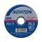 Disco de Corte Norton 4.1/2P BNA 115X1,0X22,23mm Azul Embalagem com 25 Unidades