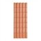 Telha PVC Colonial Afort Cerâmica/Terracota 2,30 x 0,86m 5 Ondas