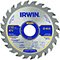 Disco de Serra Circular Irwin para Madeira 4 3/8P 24 Dentes 20mm