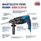 Martelete Perfurador/Rompedor Bosch GBH 2 24D 820W Mandril Extra 110V