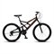 Bicicleta Colli GPS Freio V-brake Trocador na Luva Preta/Laranja Aro 26 Aero 36 Raias 21 V 148_11D