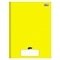 Caderno Costurado Tilibra Universitário Capa Dura D+ Amarelo 96 Folhas - Embalagem com 5 Unidades