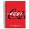 Caderno Espiral Jandaia Universitário Capa Dura Coca Cola 15 Matérias 240 Folhas - Embalagem com 2 Unidades (Sortidos)