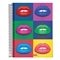 Caderno Espiral Universitário Jandaia | Capa Dura 10 Matéria On Fleek 200 Folhas - Embalagem com 4 Unidades