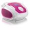 OLD Caixa De Som Multilaser Boombox Bluetooth Som 5 Em 1 Rosa E Branca -