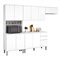 Cozinha Compacta Paneleiro Nina 4 Modulos Branco