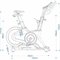 Bicicleta Ergométrica Gallant Smart Spinning Roda de Inercia 18kg até 150kg Magnética GSB18SMGA-PT