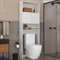 Armário Banheiro para Vaso Sanitário Multimóveis Nina 2 Portas FG5012 Branco