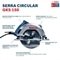 Serra Circular Bosch 7.1/4" GKS 150 + 1 Disco 127V 06016B30D0-000