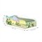 Cama Mobili Solteiro 197cm X 92cm Kmcb Dinossauros