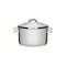 Jogo De Panelas Tramontina Solar 4 Peças Aço Inox Fundo Triplo Prata 1,4L