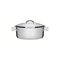 Jogo De Panelas Tramontina Solar 4 Peças Aço Inox Fundo Triplo Prata 1,4L