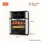 Fritadeira Air Fryer Forno Mondial Afon-12L-Bin 12L 2000W Preto 110V