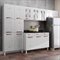 Cozinha Compacta Aço Telasul Mirage New 3Vidros 3Pçs Branco