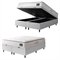 Cama Box Baú Casal Queen Colchão Espuma D45 Lazio Pillow Top