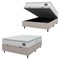 Cama Box Baú Casal Colchão Espuma D45 Lazio Pillow Top
