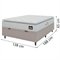 Cama Box Baú Casal Colchão Espuma D45 Lazio Pillow Top