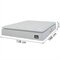 Cama Box Baú Casal Colchão Espuma D45 Lazio Pillow Top