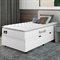 Cama Box Baú Solteiro Colchão Espuma D33 Pillow Top