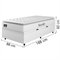 Cama Box Baú Solteiro Colchão Espuma D33 Pillow Top
