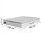 Cama Box Baú Casal Queen Colchão Espuma D33 Pillow Top New Millenium 158X188x60cm Branco Hellen
