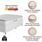 Cama Box Baú Casal Colchão Espuma D33 Pillow Top New