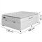 Cama Box Baú Casal Colchão Espuma D33 Pillow Top New