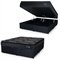 Cama Box Bau Casal Queen Colchao Com Molas Ensacadas City Pillow Top 158x198x64cm Preto Hellen Preto