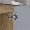 Cozinha Compacta 105cm Branco artico Axe Bertolini Branco/carvalho