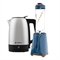 Kit Blender Zoop Sport Inox Bld750 600W Com 2 Jarras E Chaleira Elétrica Pure Inox 1,7L 220V Cadence