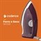 Ferro A Seco Cadence Iro120 Base Antiaderente Roxo 220V