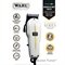 Máquina De Corte Wahl Super Taper Profissional Lâmina Aço Inoxidável Com Fio Preto 110V